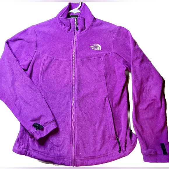 The North Face Fleece Jacket Purple Women’s Medium - Picture 1 of 6